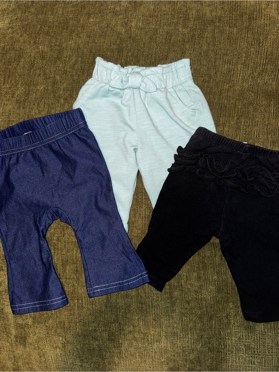 Old Navy Other - 3-Pack Baby Pants Trio - Light Blue, Navy, Black